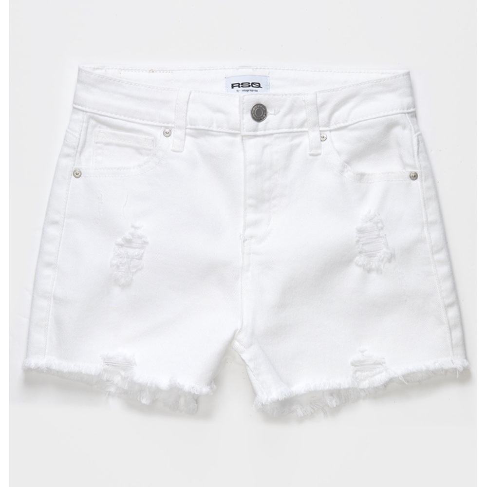 RSQ Girls Vintage High Rise Shorts! NWOT! - Picture 4 of 8